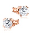 Beautiful CZ Stone Silver Ear Stud STS-5280